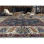 Tapis rouge et beige de haute qualité noué à la main Ziegler