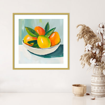 Mangos I by Walker Noble Wood Framed Wall Art Print