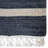 Reyes Hand Woven Flat Weave Kilim Wool Eco-Friendly Area Rugs - 10' x 13', Rectangle, Charcoal Cream Color, Contemporary Modern Design, Low Pile Handmade Area Rugs for Living Room, Bed Room-113425027