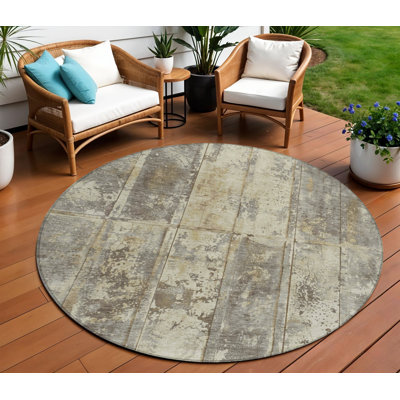 Tapis rond 8 po