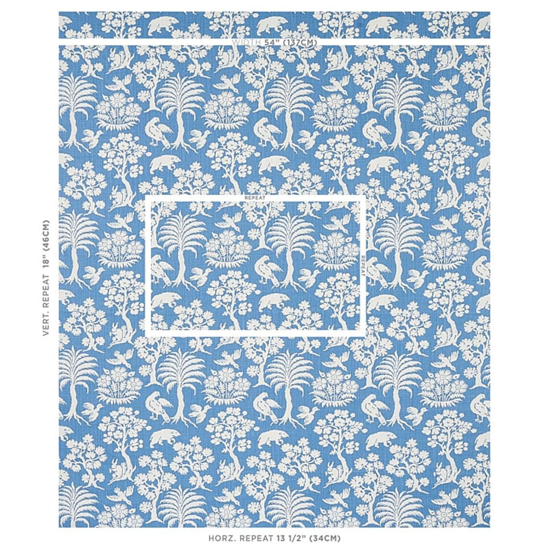 Woodland Silhouette Fabric