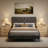 3-Drawer Nightstand with Charging Station, USB-C & AC Ports, Modern Fluted Curved Natural Oak Bedside Table, 19.6" Wide-499642080-498751546