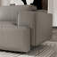 Valentina Leather Recliner Sofa,Black-107135393