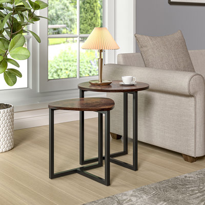Tello Cross Legs Nesting Tables
