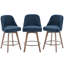 Tabouret de comptoir pivotant 26 po Makylia-1851578240