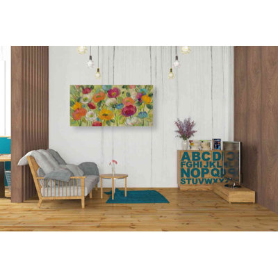 «Chartreuse Garden» par Silvia Vassileva, art mural sur toile