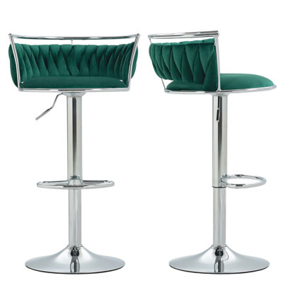 Christal Height Adjustable Swivel Bar Stool