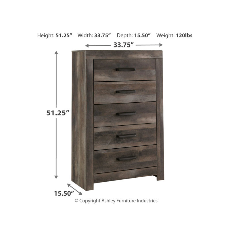 Commode 5 tiroirs Peacehaven Tide