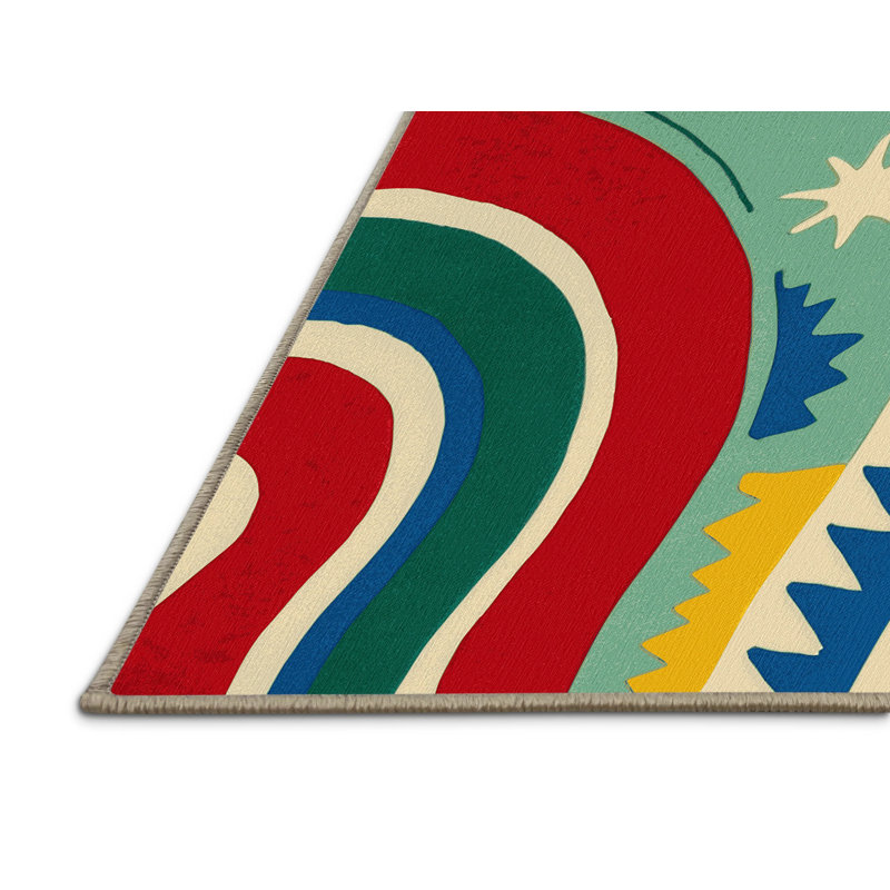 Zany Dash Rug, Rectangle 8' x 12'