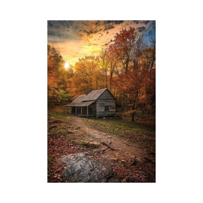 " Sunset Near The Log Cabin " by Jonathan Ross