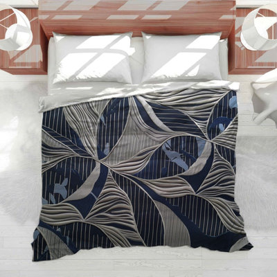 Textured Foliage Abstract Bedding