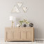 Ensemble de 3 tablettes murales Vintage Farmhouse Shadow Box-1459265565