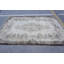 Tapis géométriques, tapis rétro, grand tapis 6,3 x 9 pi, tapis modernes bruns, tapis Oushak, tapis turcs