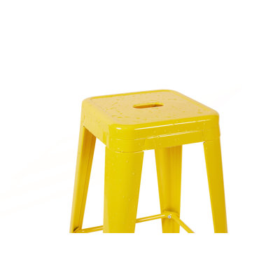 Iron Counter Stool with Iron Frame