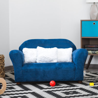 Spitzer Kids Club Sofa with Accent Pillows