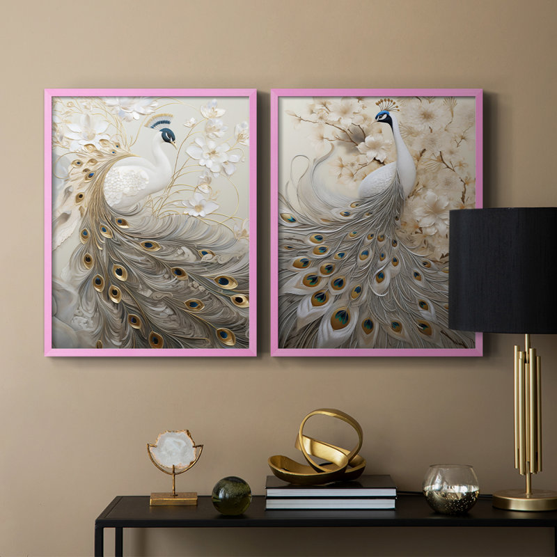 ANIMALS Series CCXLII - Reproduction encadrée de qualité supérieure - prête à être accrochée - aucun clou requis - aucun clou requis