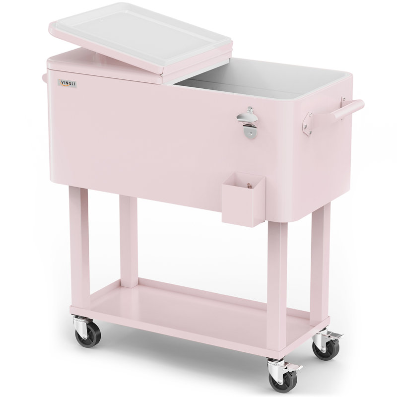 Chariot de refroidissement pour glacière 80QT, Rose