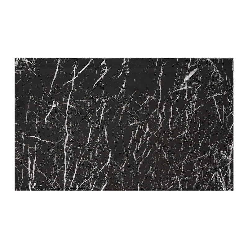 3m x 61cm Peel and Stick Tile, Black