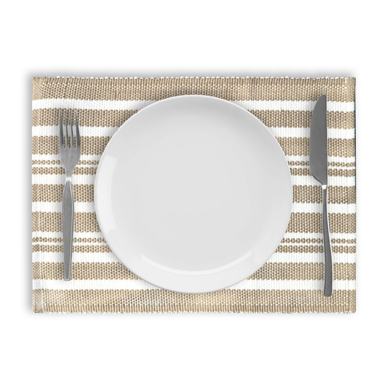 Napperon en coton 6 po Alvaro Broadway, Kaki