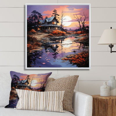 " Farmhouse Homestead Reflections Papercut "