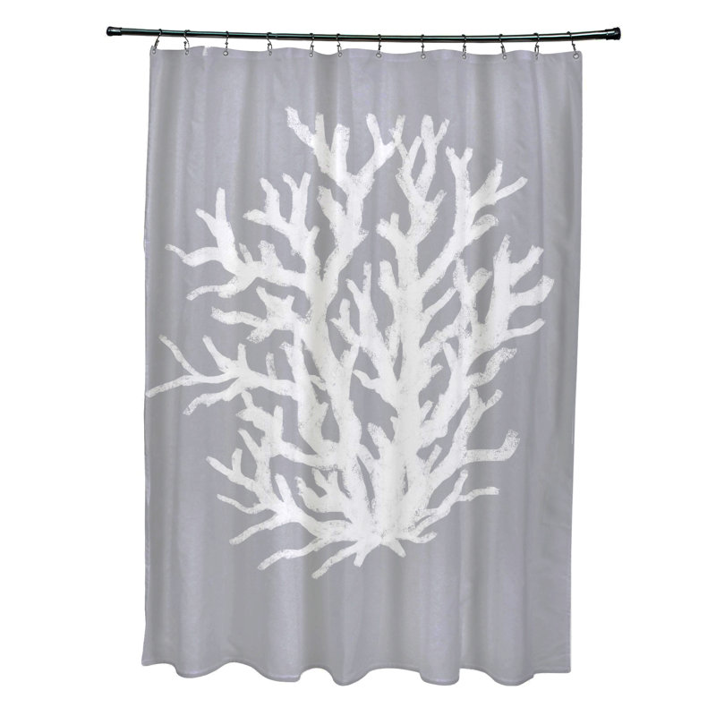 Rideau de douche simple Tulare, Gris classique