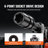 1" Drive Impact Socket Set, 8 Piece Deep Socket Set Metric 27-41mm, 6 Point Cr-Mo Alloy Steel for Auto Repair, Easy-to-Read Size Markings, Rugged Construction, Includes Storage Case