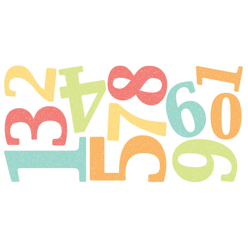 Sticker mural fun4walls numbers