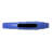 Kymya Radiant Blue Ribbed Ceramic Vase