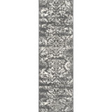Withered Machine Woven / Power Loomed Performance Gray Rug