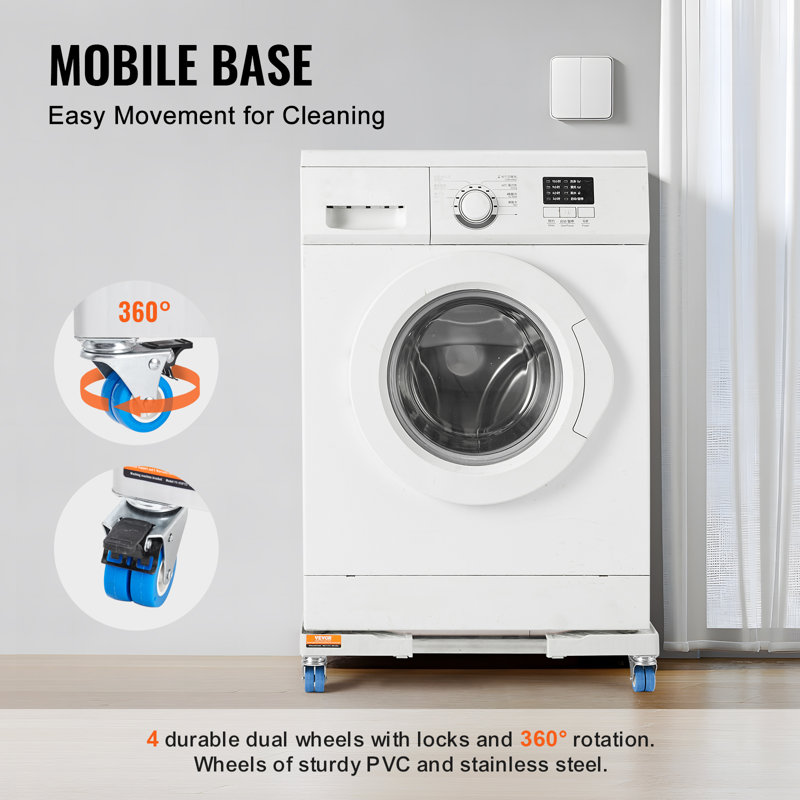 VEVOR Universal Laundry Pedestal, 11.2cm H x 38.6cm W x 38.6cm D
