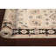 Tapis beige noué à la main de conception unique 2 pi x 6 pi