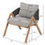 Chaise de patio avec coussins (ensemble de 2)-588156451-588156448