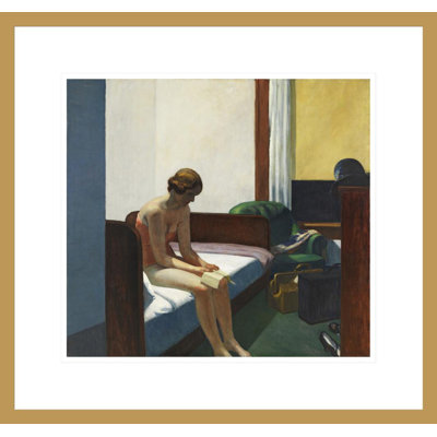 Habitacion de Hotel par Edward Hopper - Impression sur toile