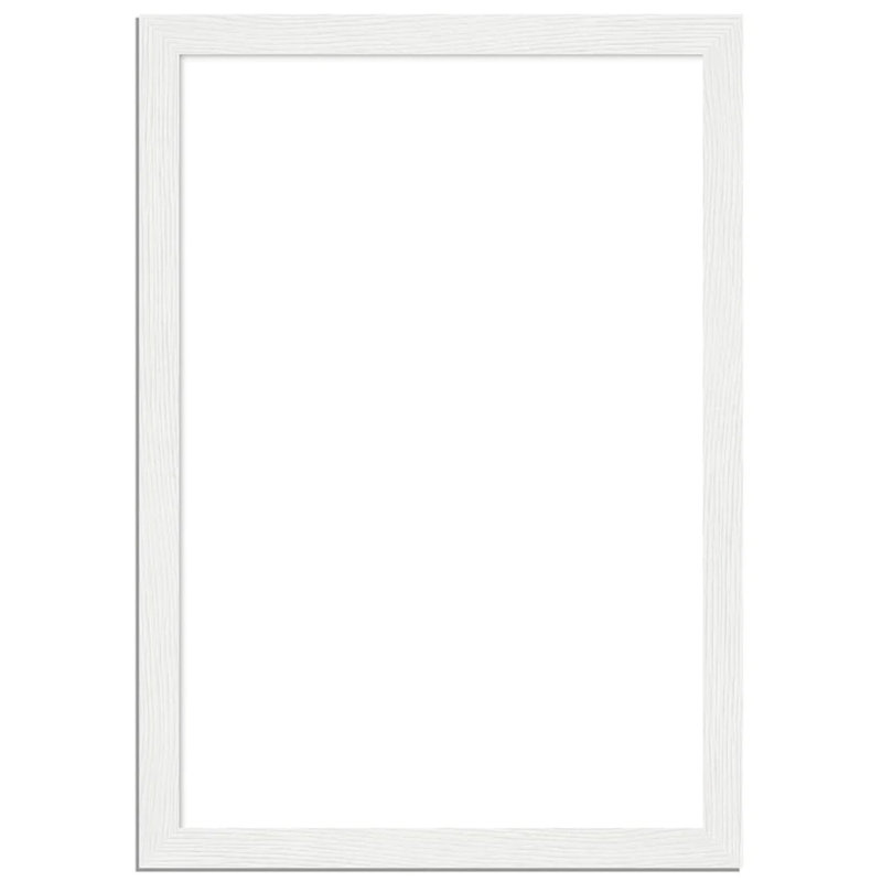 Classic Wooden Frame, 21" x 30, White