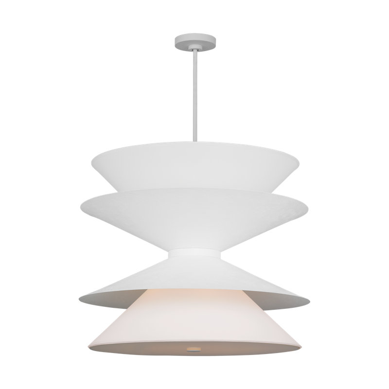 Chambord 12 - Light Pendant, White