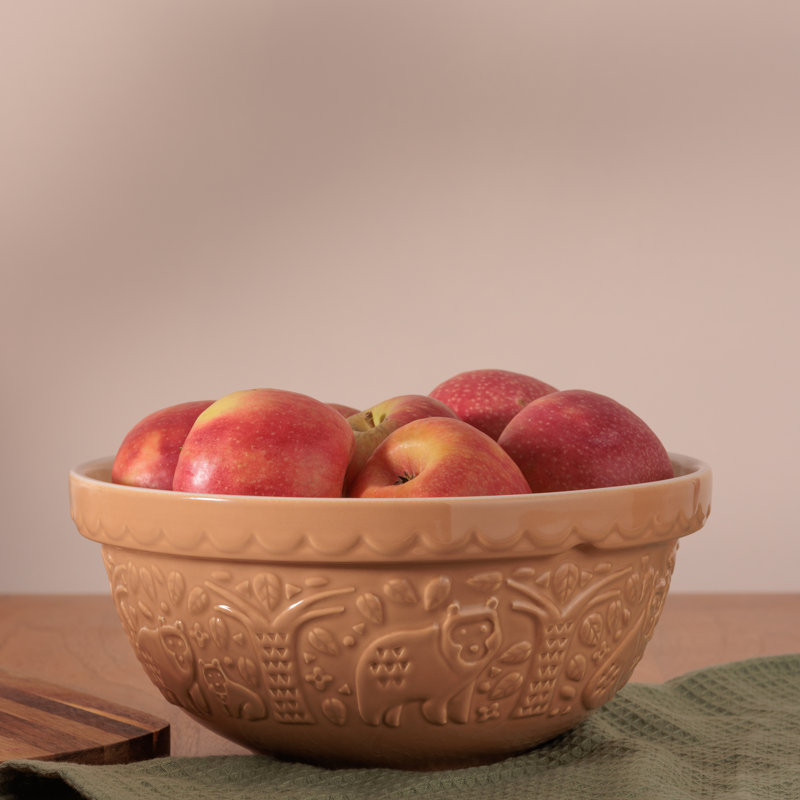 In The Forest Earthenware Mixing Bowl