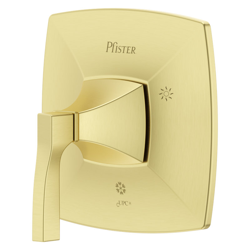 Holliston Diverter Valve Trim, Brushed Gold