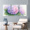 Hydrangea, impression sur toile à motif floral sur toile, ensemble de 3