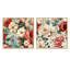 Ensemble de 2 pivoines roses et antiques-101864588-101864590