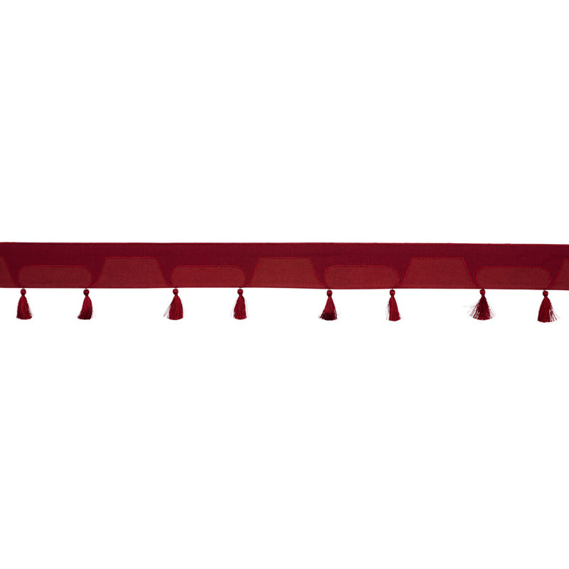 Schumacher x David Kaihoi Pagoda Trim, Red
