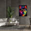  «Shiba Close Up» par Dean Russo, art mural sur toile, 40 po x 54 po