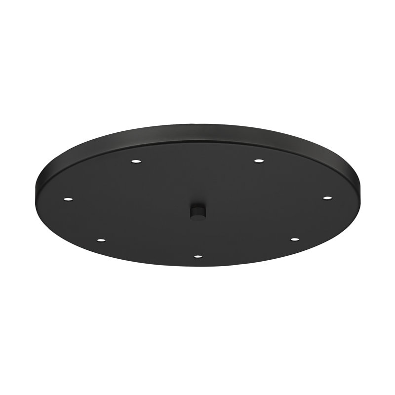 Pavillon 7 points, Noir mat