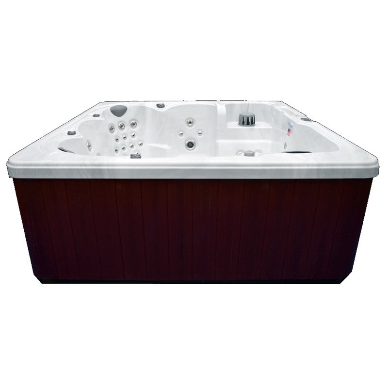 6-Person 78-Jet Hot Tub with Stainless Jets and Ozone System