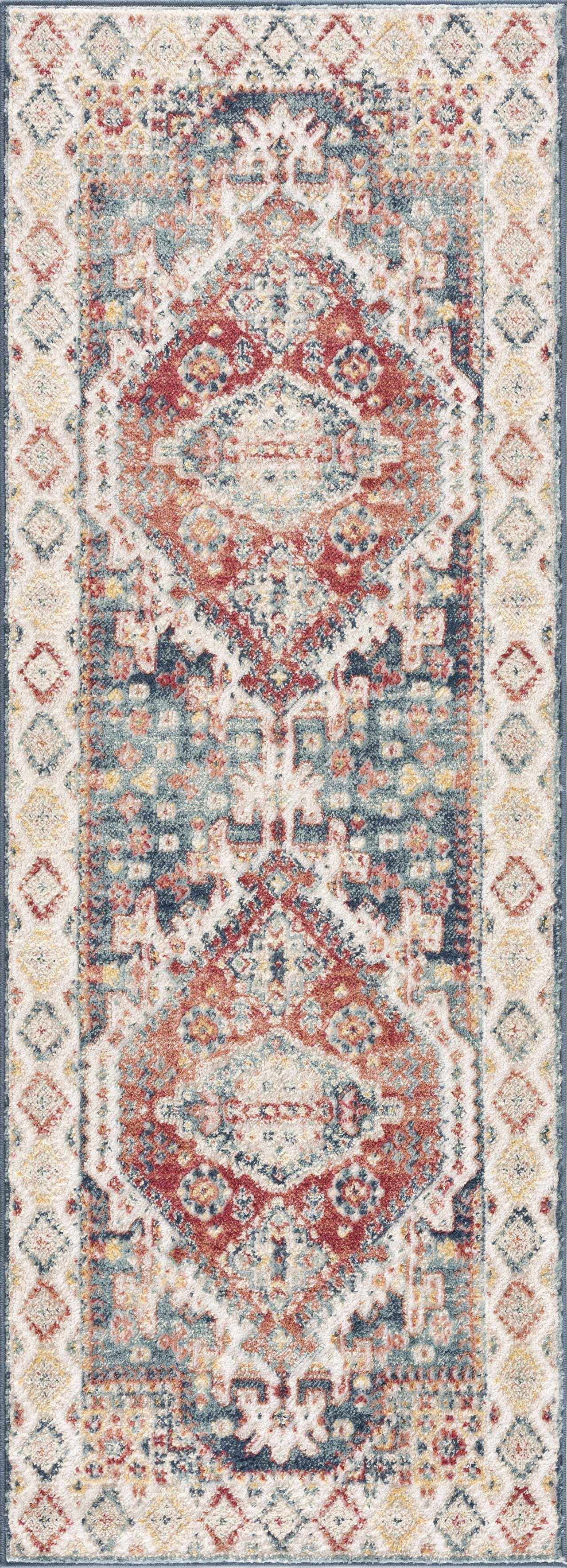 Bungalow Rose Brenda Moroccan Rust Area Rug & Reviews | Wayfair