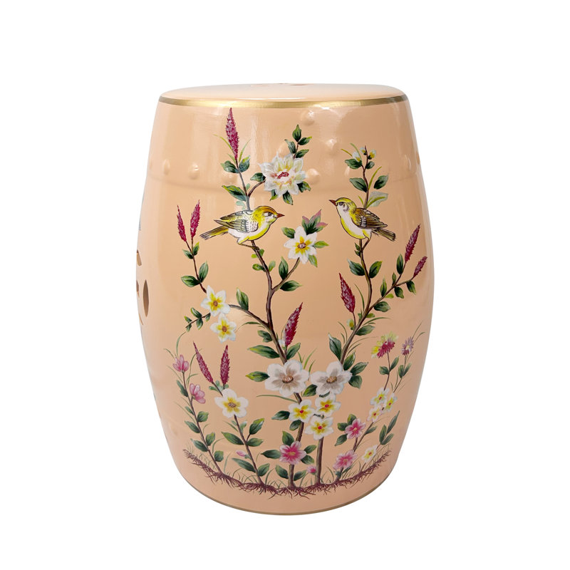 Ceramic Accent Stool