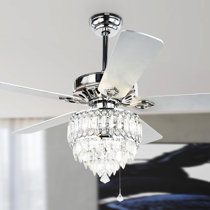 Crystal Ceiling Fan Light Kit - Foter