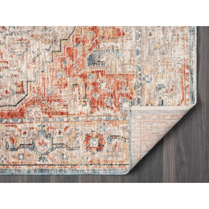 Lunell Hampton Medallion Area Rug, Rectangle 7'10" x 10'2"