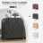 Fluted Panel 3-Drawer Dresser Bedroom Storage Organizer With Metal Handles-1904270317