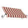 Awntech Charleston Acrylic Fabric Awning with Iron Scroll Arms