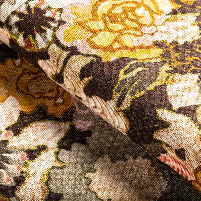 Rhapsody Arioso Print Fabic, Petal/Coin